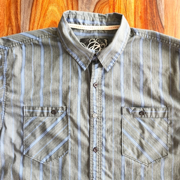 Great Men's XL Long Sleeved Shirt, Button Down, Drill Clothing Co - Picture 1 of 8